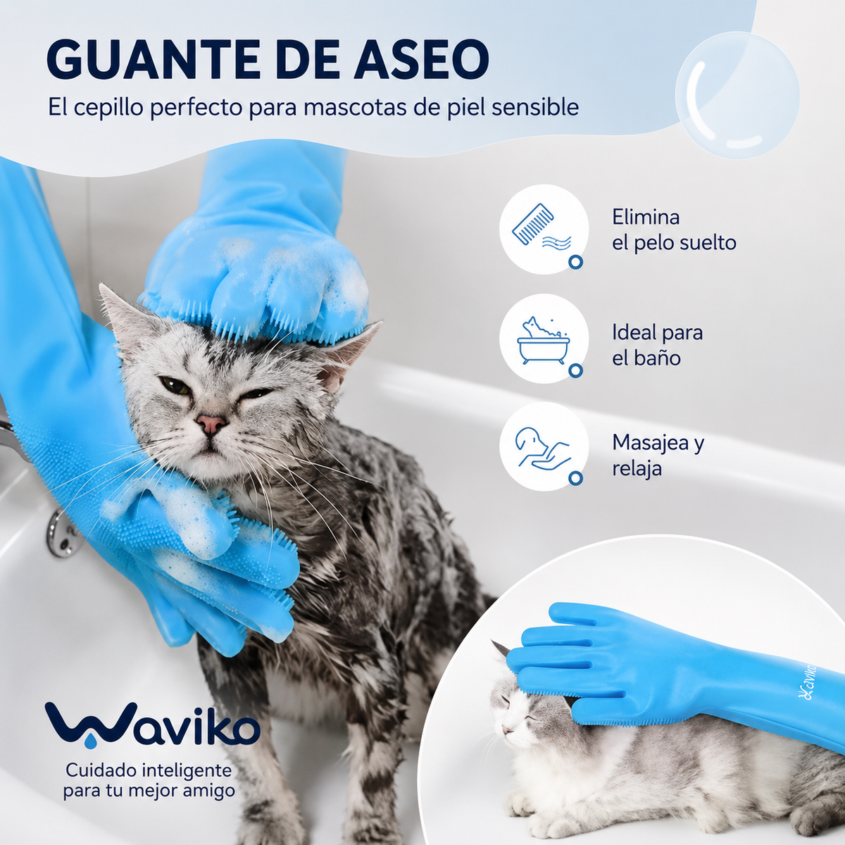 Multi-Use Grooming Gloves